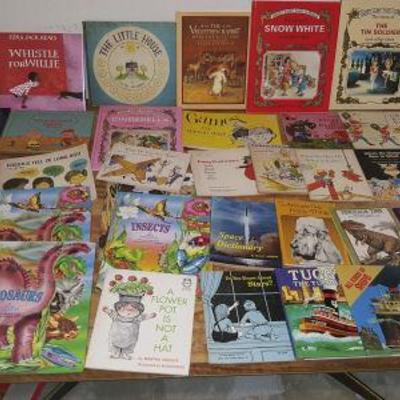 KET009 Vintage Hard & Soft Cover Children's Books - All Genres Lot # 1
