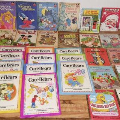 KET026 Little Golden Books, Walt Disney Books, Care Bears & More
