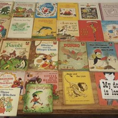 KET020 Vintage Hard & Soft Cover Children's Books - All Genres Lot # 6
