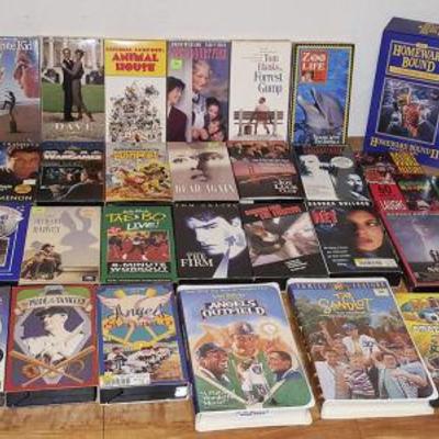 KET093 Vintage VHS Movies - Baseball, Animal House & Much More
