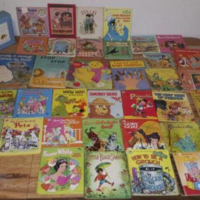 KET019 Vintage Hard & Soft Cover Children's Books - All Genres Lot # 5
