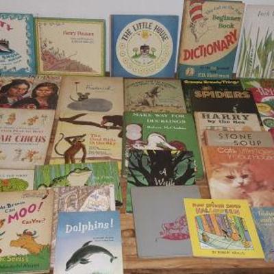 KET010 Vintage Hard & Soft Cover Children's Books - All Genres Lot # 2
