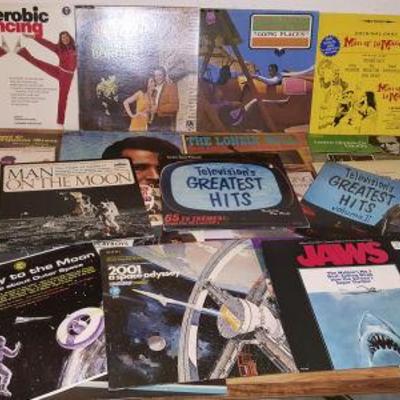 KET031 Vintage Movie, TV, Soundtracks & More Vinyl LP Albums
