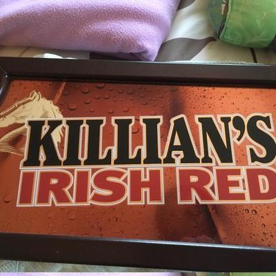 Killian's Irish Red Beer Sign