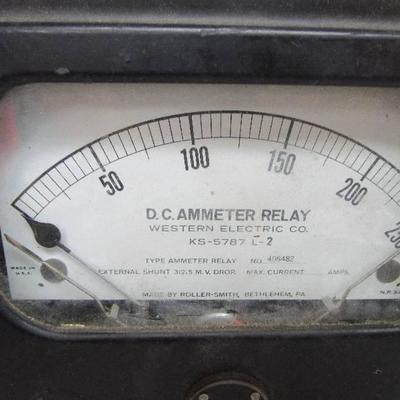 Western Electric D.C. Ammeter Relay