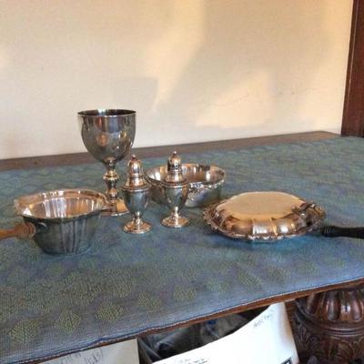 Lot of Various Silverplated Dining