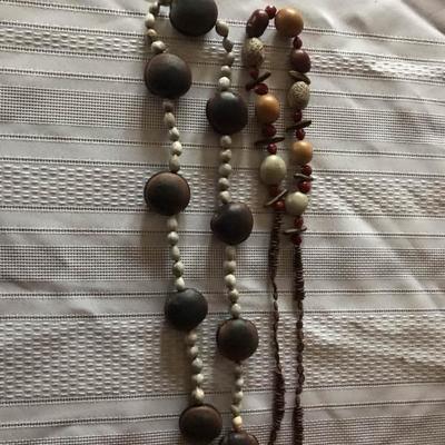 Pearl and Garnet Necklace