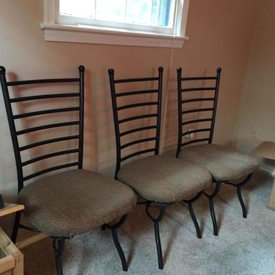 Six Dining Room Chairs.
