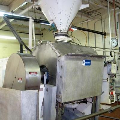 Baker Perkins 1600 lb barrel dough mixer