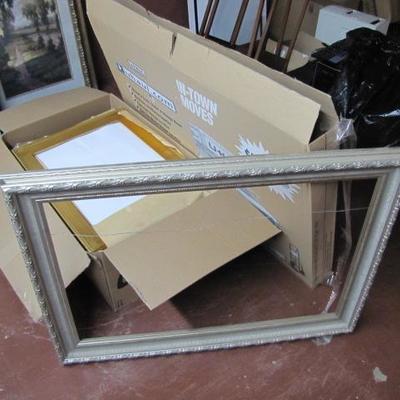 Boxes of Large Picture Frames