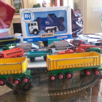 Matchbox and diecast trucks. Various. Come by or we can meet to take a look.