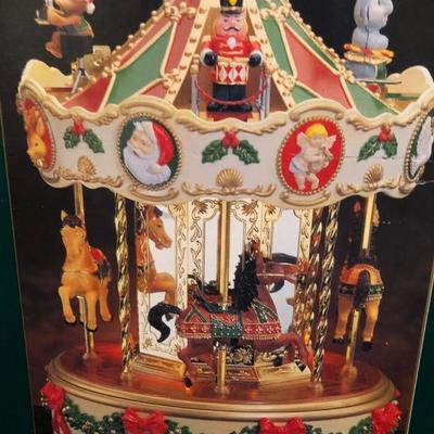 NIB Christmas Carousel