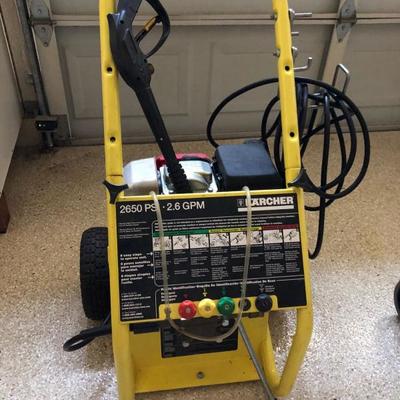 Karcher 2650 PS 2.6 GPM Pressure Washer barely used