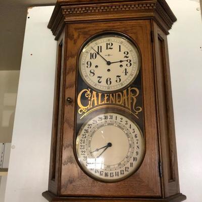 Howard Miller Calendar Clock