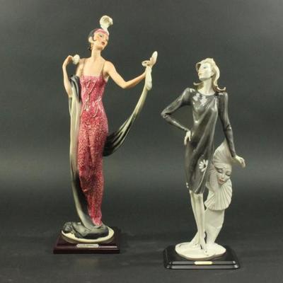 Lot 47: 2 G. Armani Figurines 