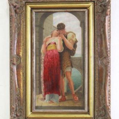 Lot 452: After Lawrence Alma-Tadema, Roman Couple 