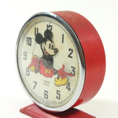 Lot 17: 1960s Bayard Mickey Mouse Disney Alarm Clock 
