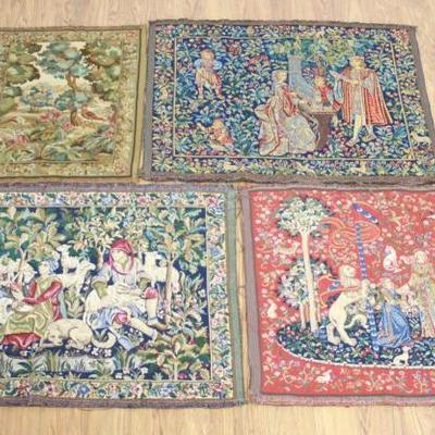 Lot 191: 4 French Tapestries After the Antique 