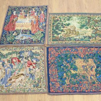 Lot 190: 4 French Tapestries After the Antique 