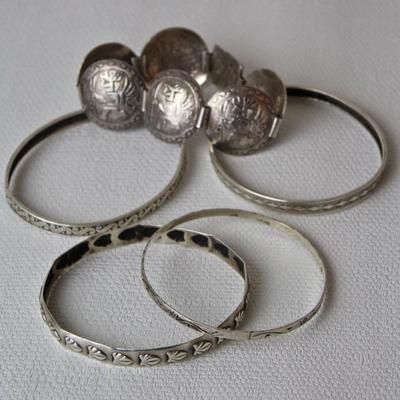 Sterling bracelets