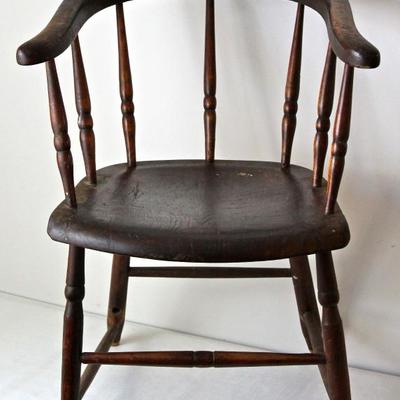 pair of antique Windsor chairs
