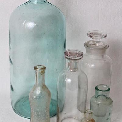 antique and vintage bottles