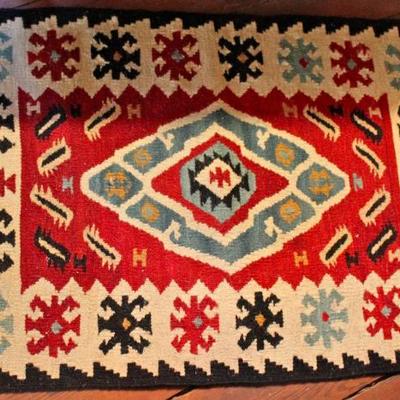 Turkish Killim - 22" x 32"