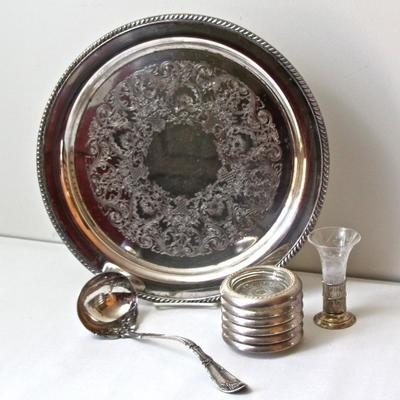 silver plate & sterling