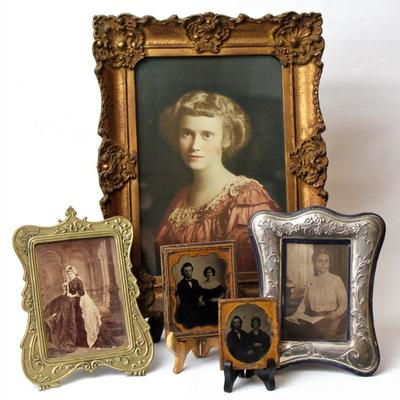 collection of antique & vintage family photographs including Civil War/Victorian era through modern times