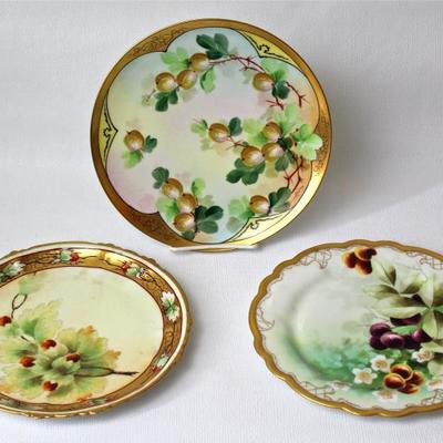 hand painted china, Limoges, France