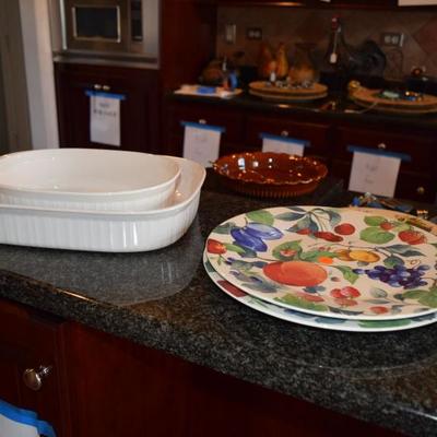 Plates & Baking Dishes