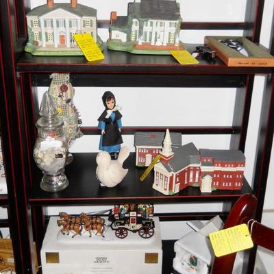 Gone With The Wind houses, doll, sewing items, Dept. 56, etc.