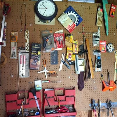 Assorted Tools.