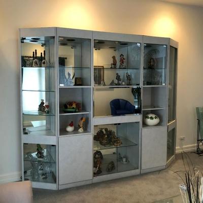 large shelving/display unit