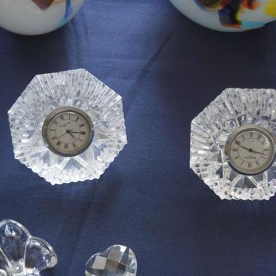 crystal clocks