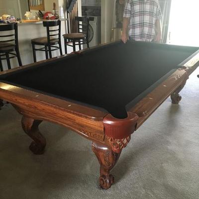 Proline 8' billiards table  