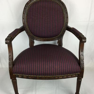 Lot # 58
Upholstered Arm chair