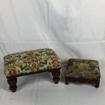 Lot #51
Antique Upholstered Footstools
