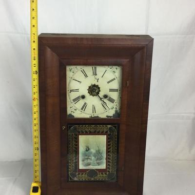 Lot # 59
Antique Connecticut Ogee Clock