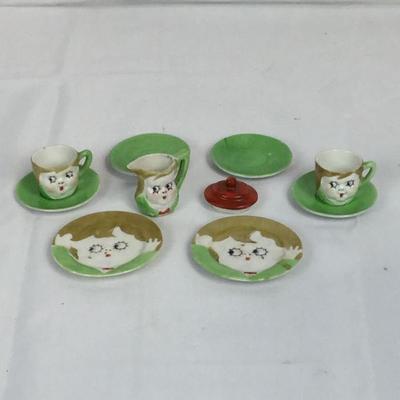 Lot # 24
10pc Set of Vintage Nippon Doll Dish Set
