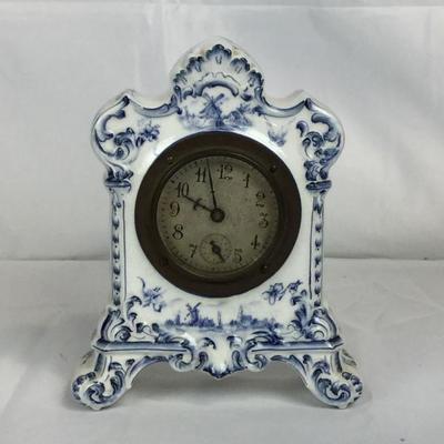 Lot # 26
Delft Style Clock
