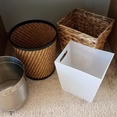 Decorative Waste Baskets