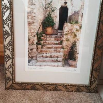 Tuscan Stairs Photo Art