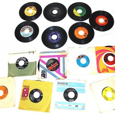 Box Lot of 45 Records, 15 Total
