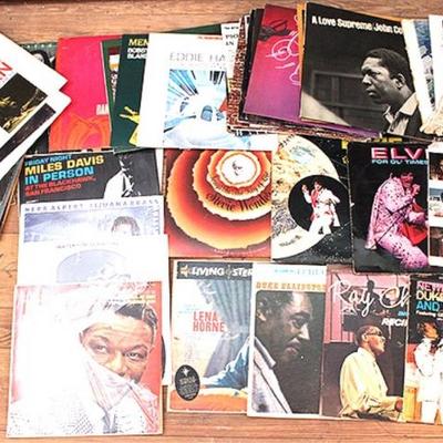 Box Lot of LP Vinyl Records

