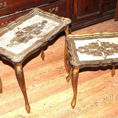 Two Vintage Nesting Tables
