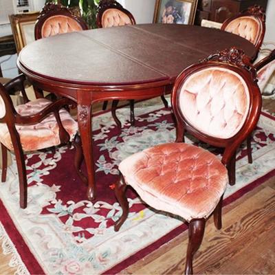 Victorian table and chairs
