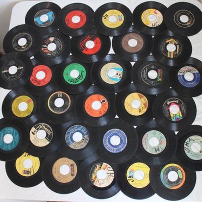 Box Lot of 45 Records, 30 Total
