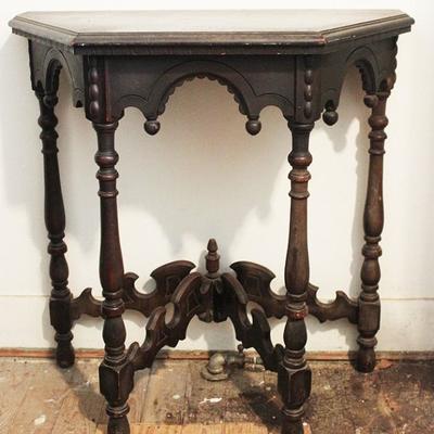 Antique Victorian ornate side table
