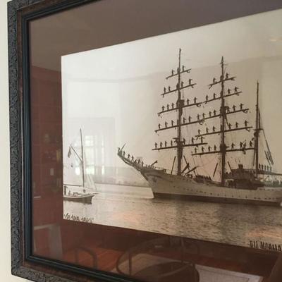 "The Royal Salute" signed Lili Moana